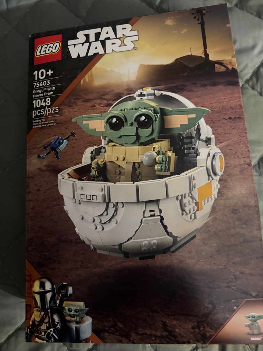 LEGO Star Wars The Child in Hover Pram Building Set - White & Green
